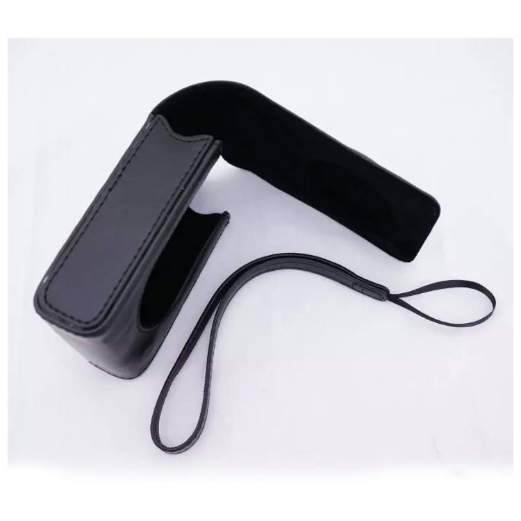 Protective Leather Camera Case with Shoulder Strap for Fujifilm XF1/XQ2/XQ1 - Black-2