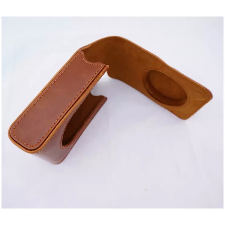 Protective PU Leather Camera Case with Shoulder Strap for Fujifilm XF1/XQ2/XQ1 - Brown-3