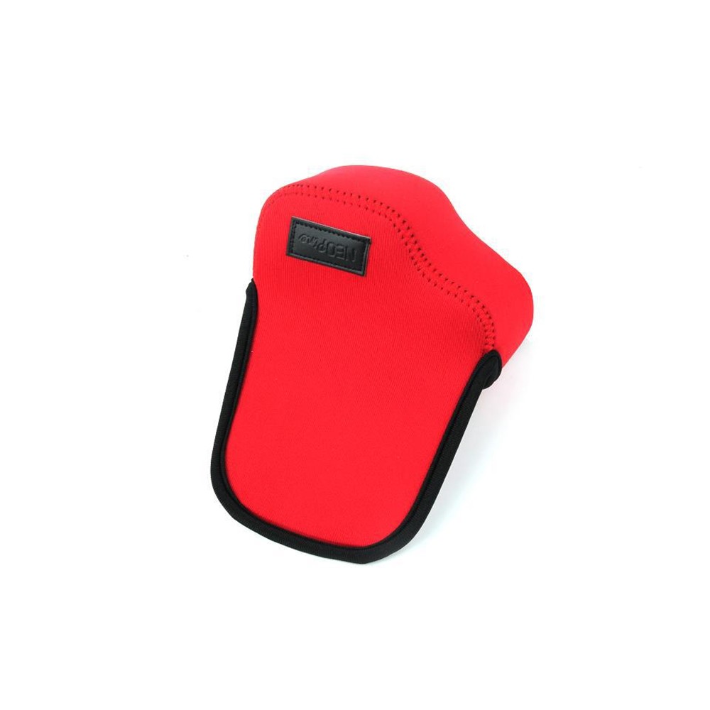 NEOPINE Neoprene Waterproof Camera Pouch for Sony NEX5T/5R/3N/A5000/A5100 with 16-50mm Lens - Red-2