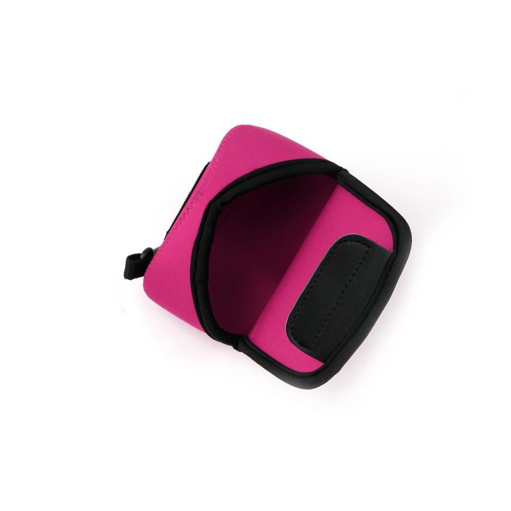 NEOPINE Neoprene Waterproof Camera Bag for Sony NEX5T/5R/3N/A5000/A5100 with 16-50mm Lens - Rose-3