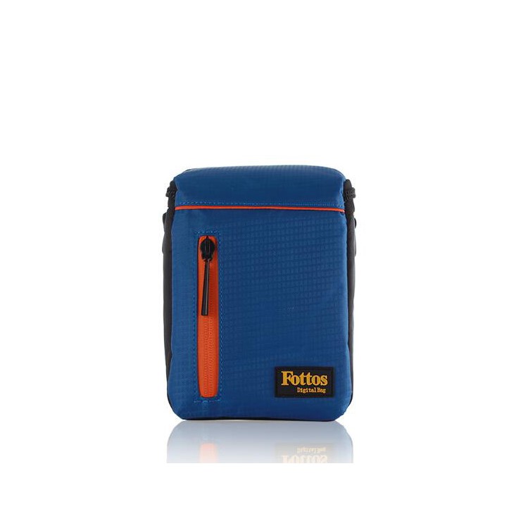 F039S Professional Portable Nylon Travel Camera Bag - Blue-1