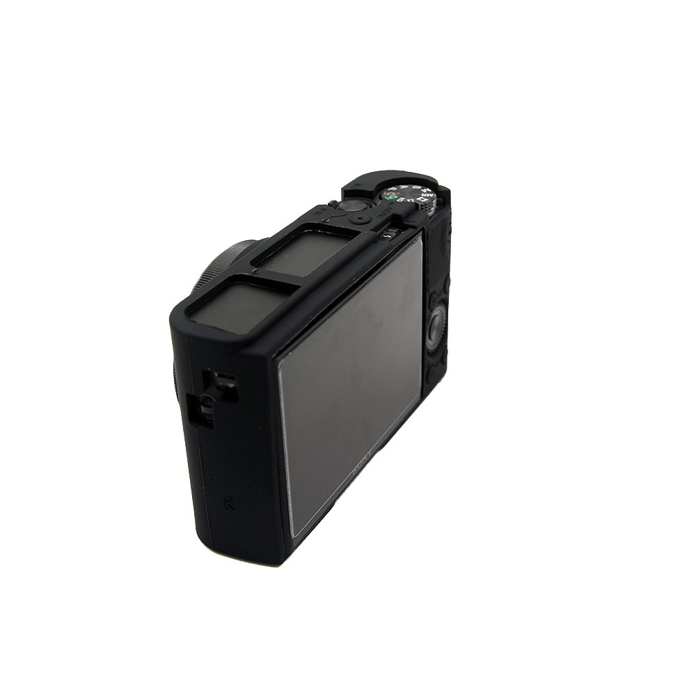 Soft Silicone Protective Case for Sony RX100 III / IV/ IIV - Black-3