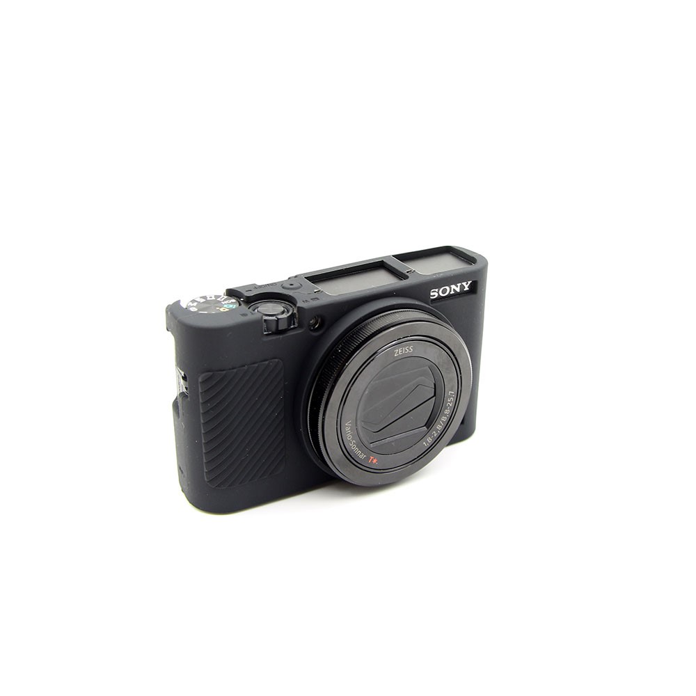 Soft Silicone Protective Case for Sony RX100 III / IV/ IIV - Black-5