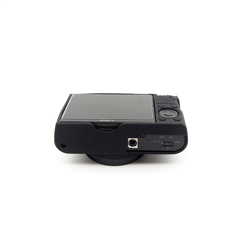 Soft Silicone Protective Case for Sony RX100 III / IV/ IIV - Black-6