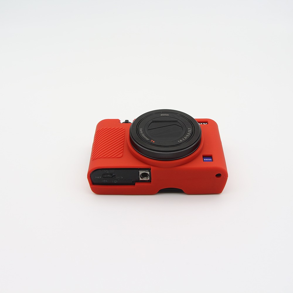 Soft Silicone Protective Cover for Sony RX100 III / IV/ IIV - Red-2