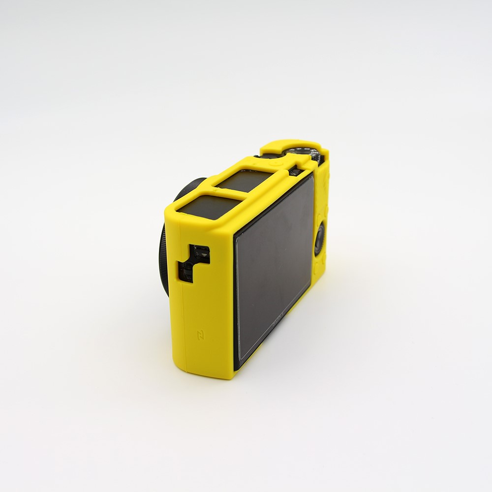 Soft Silicone Protective Camera Case for Sony RX100 III / IV/ IIV - Yellow-2
