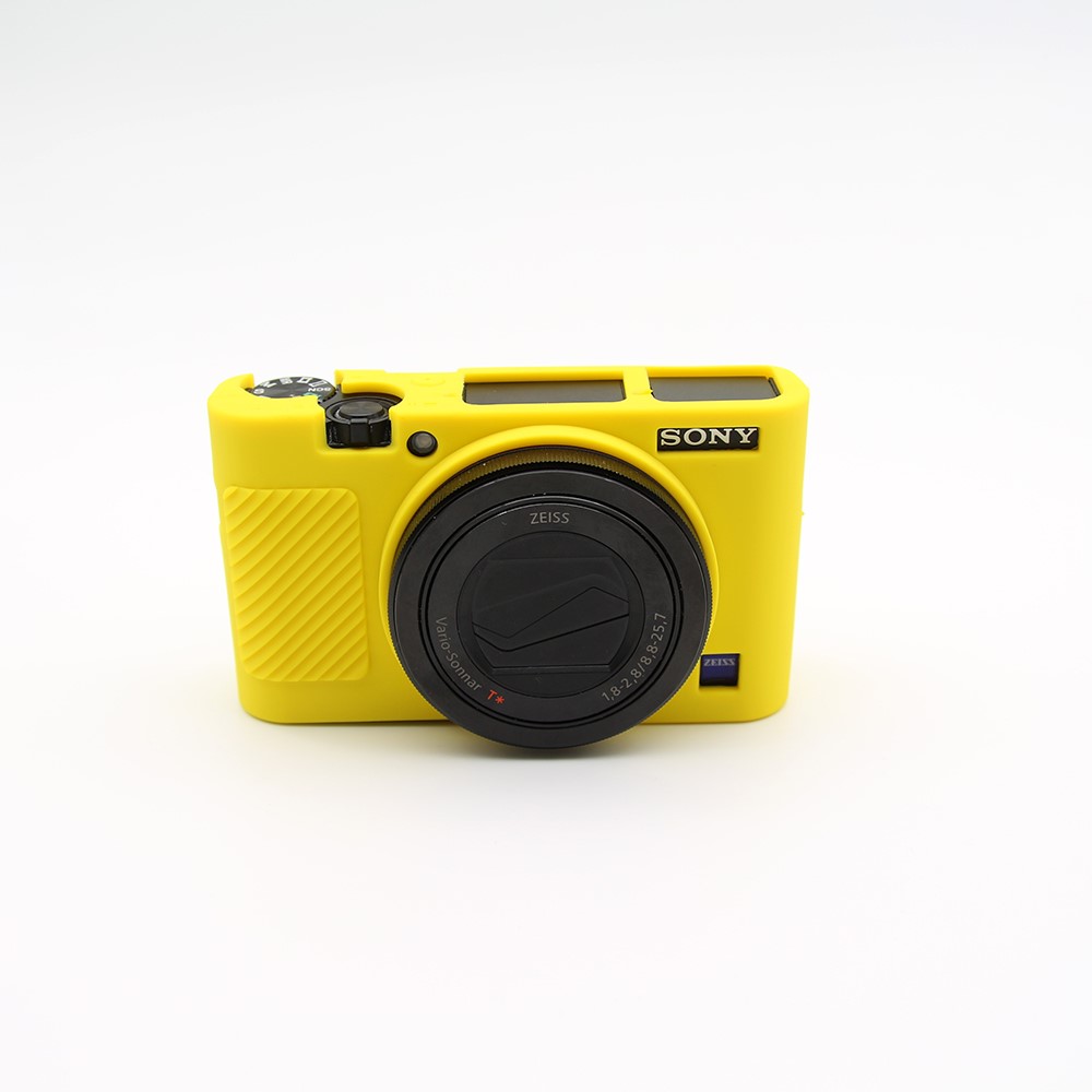 Soft Silicone Protective Camera Case for Sony RX100 III / IV/ IIV - Yellow-5