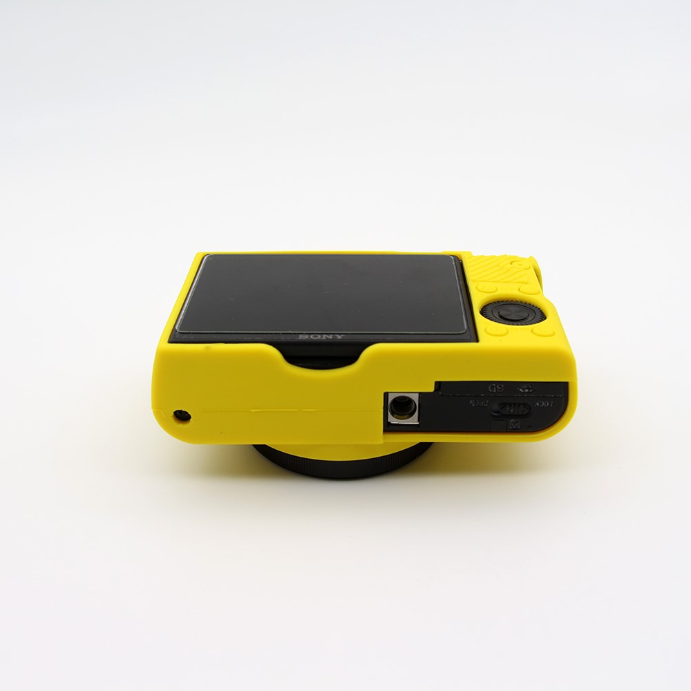 Soft Silicone Protective Camera Case for Sony RX100 III / IV/ IIV - Yellow-6