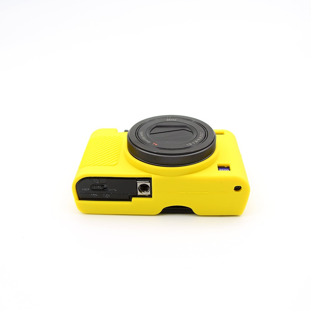 Soft Silicone Protective Camera Case for Sony RX100 III / IV/ IIV - Yellow-7