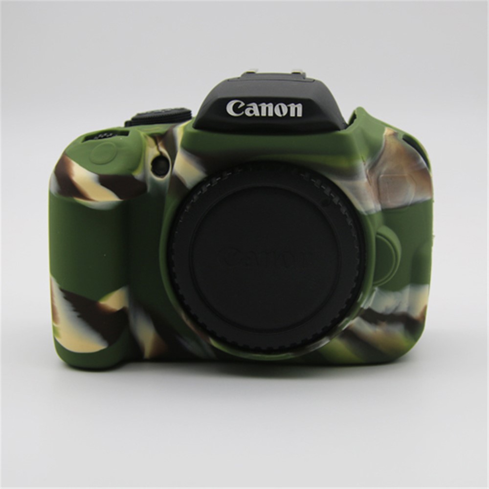 Soft Silicone Protective Shell for Canon EOS 600D/650D/700D - Camouflage-3