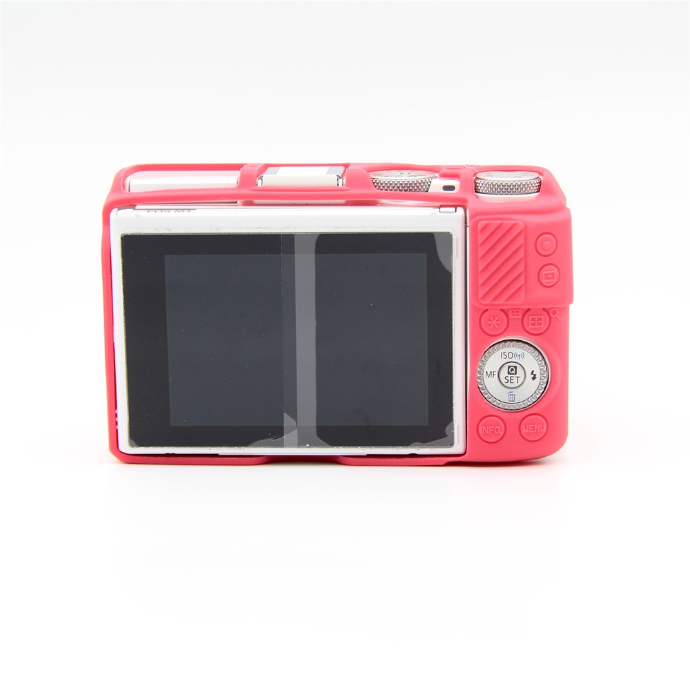 Soft Silicone Protective Shell for Canon EOS M3 (18-55mm) - Rose-2