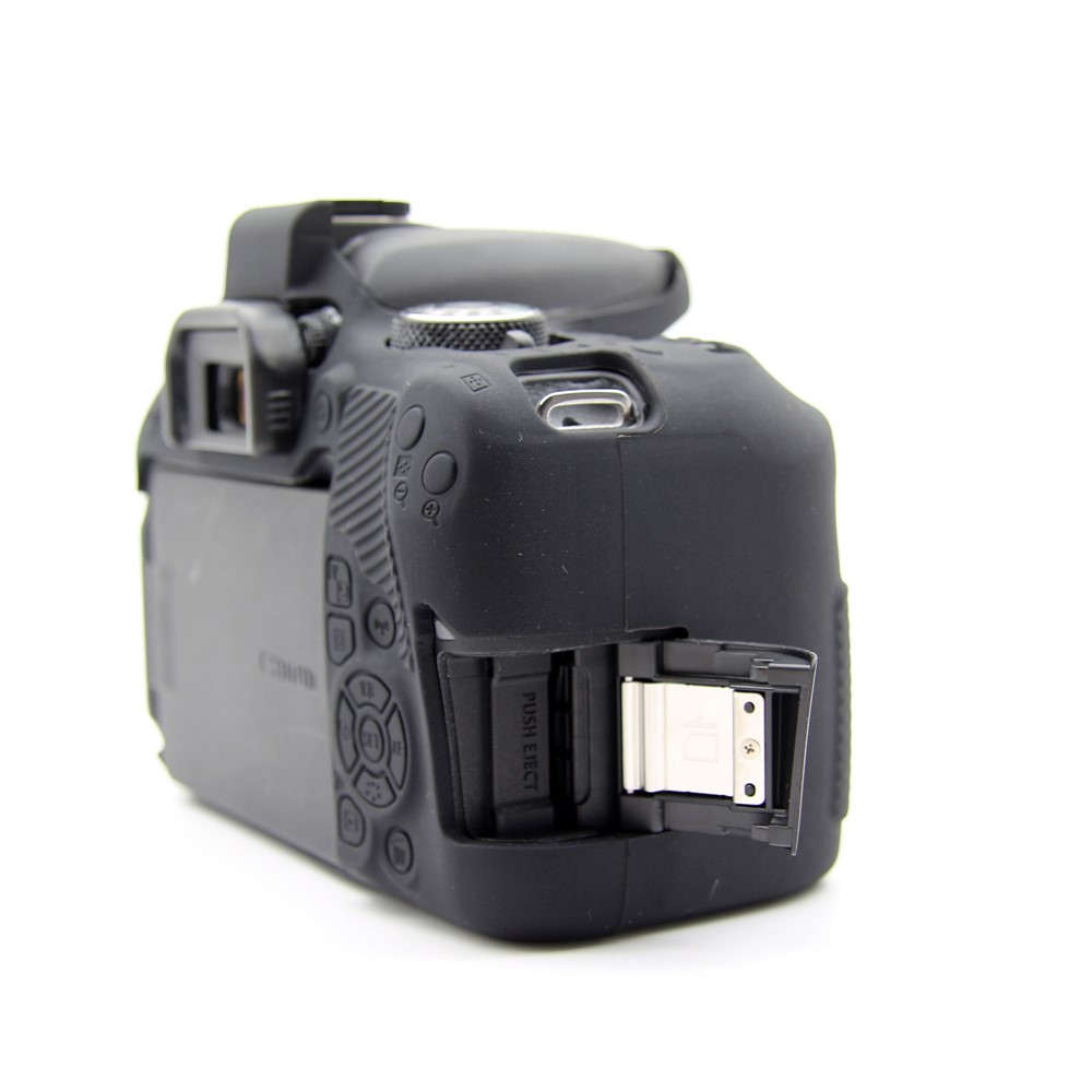 Étui De Protection En Silicone Souple Pour Caméra CANON EOS 800D DSLR - Noir-7