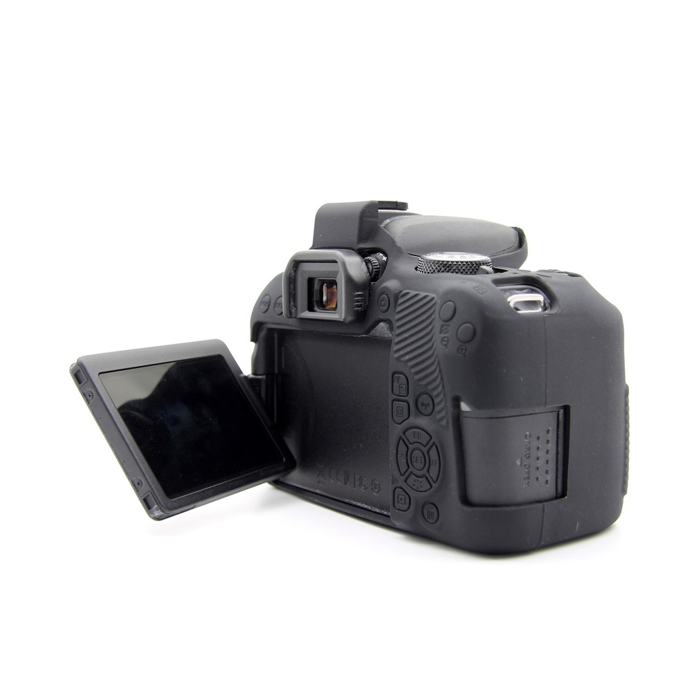 Soft Silicone Protective Case for Canon EOS 800D DSLR Camera - Black-9