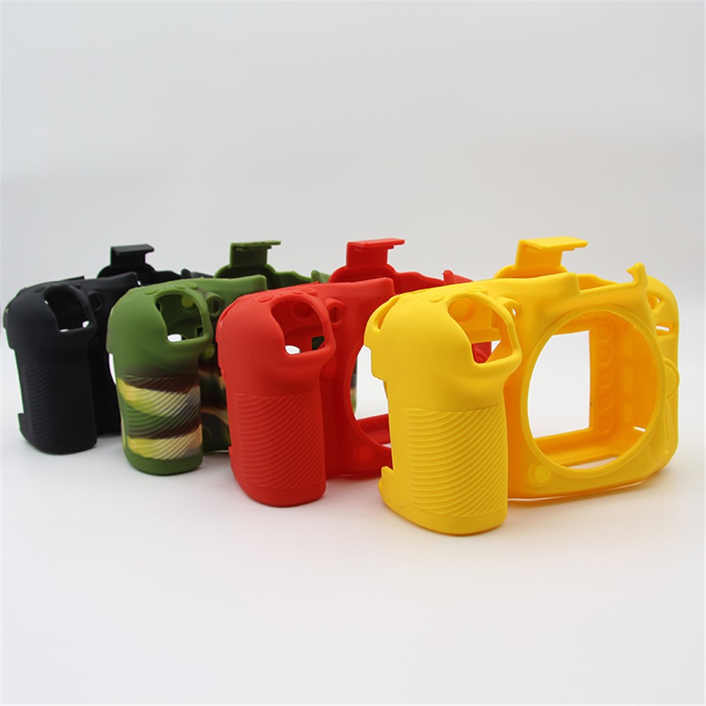 Soft Silicone Protective Camera Case for Nikon D750 Digital SLR Camera - Camouflage-4