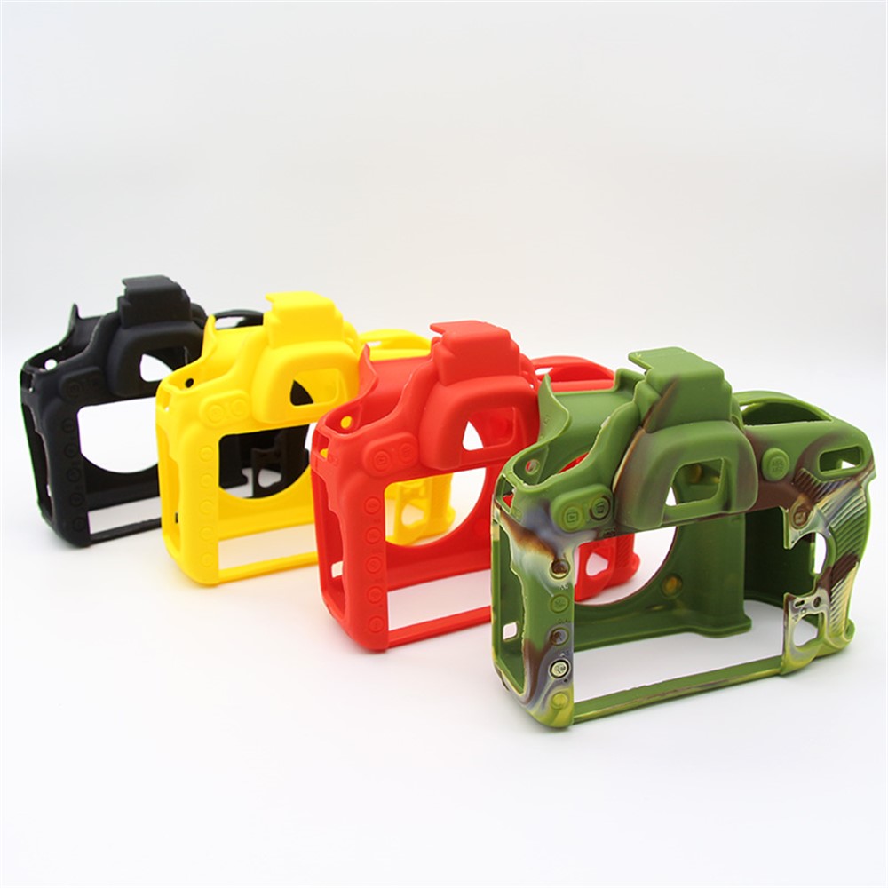 Soft Silicone Protective Camera Case for Nikon D750 Digital SLR Camera - Camouflage-6