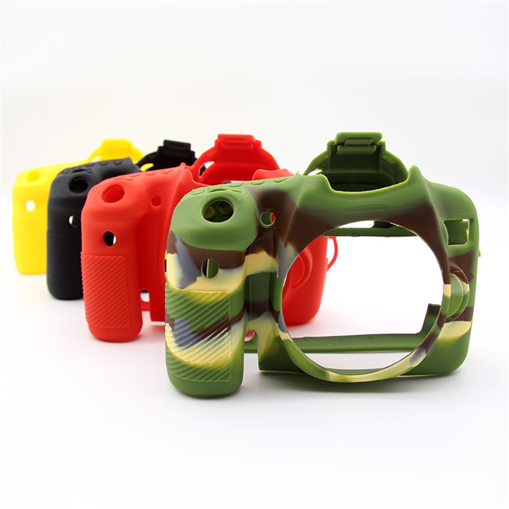 Soft Silicone Protective Camera Case for Nikon D750 Digital SLR Camera - Camouflage-8