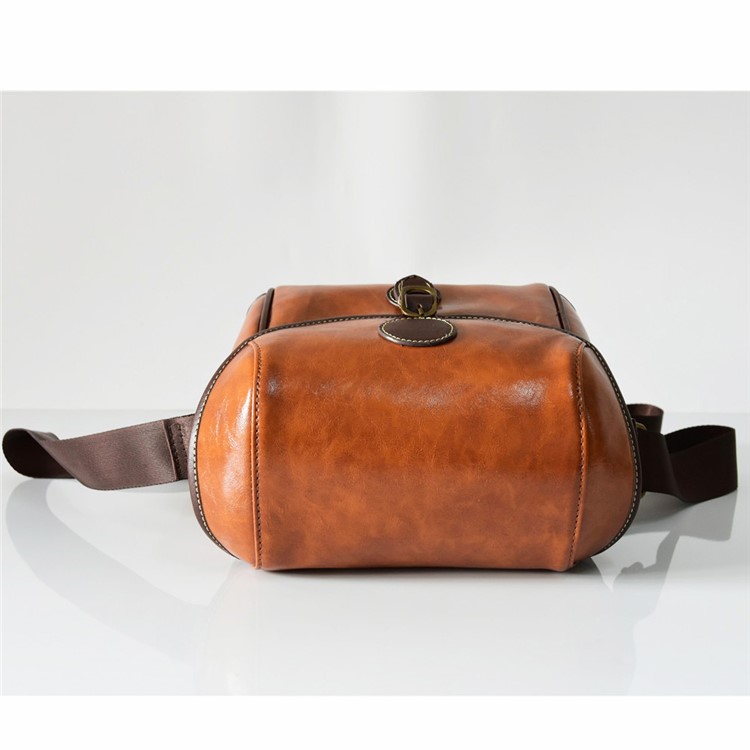 Single Shoulder Leather Camera Pouch Bag for Canon Sony Camera-14