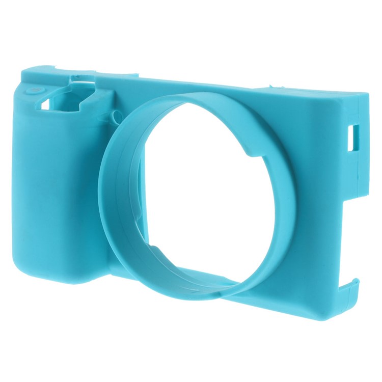 Silicone Protective Case for Sony Alpha A6000 Camera - Blue-1