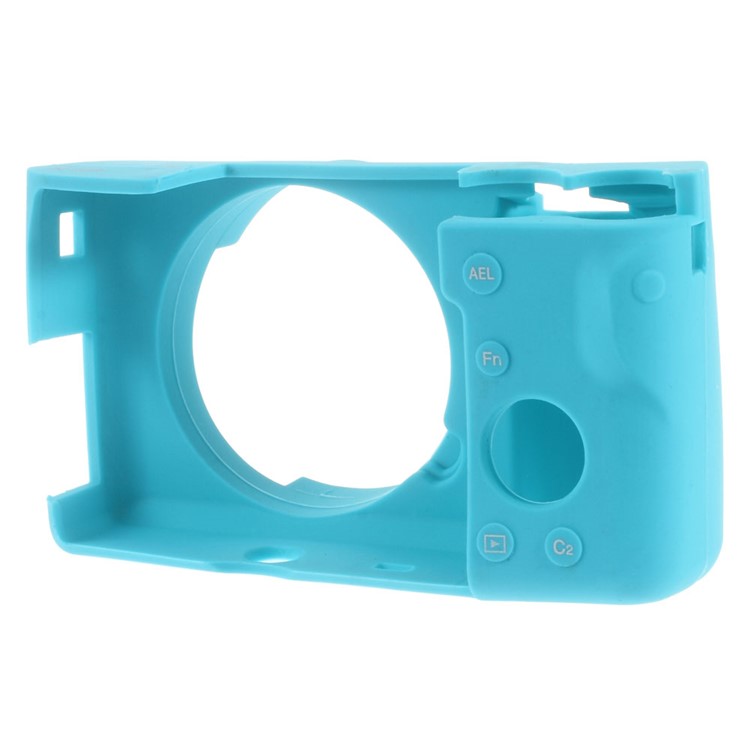 Silicone Protective Case for Sony Alpha A6000 Camera - Blue-2