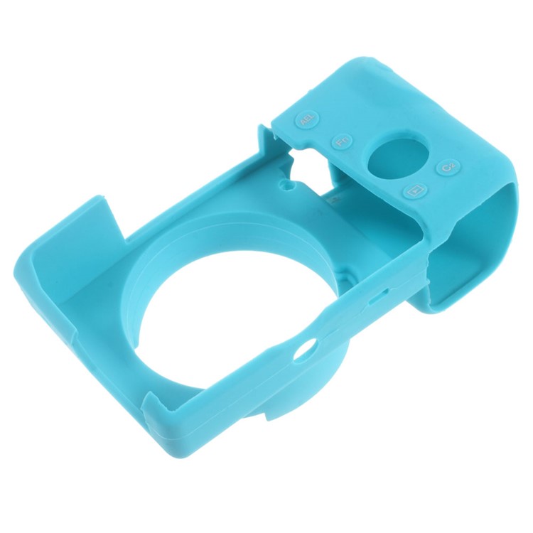 Silicone Protective Case for Sony Alpha A6000 Camera - Blue-3