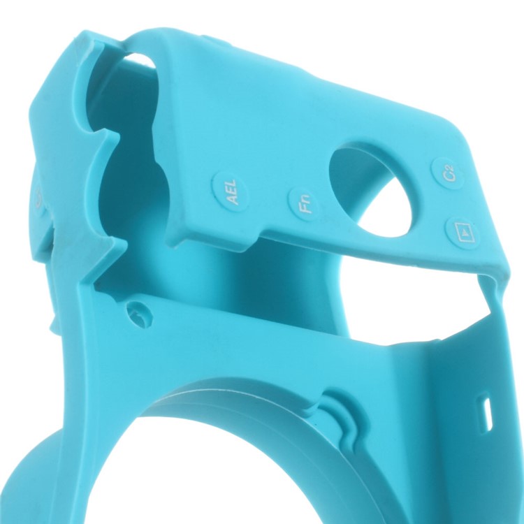 Silicone Protective Case for Sony Alpha A6000 Camera - Blue-4