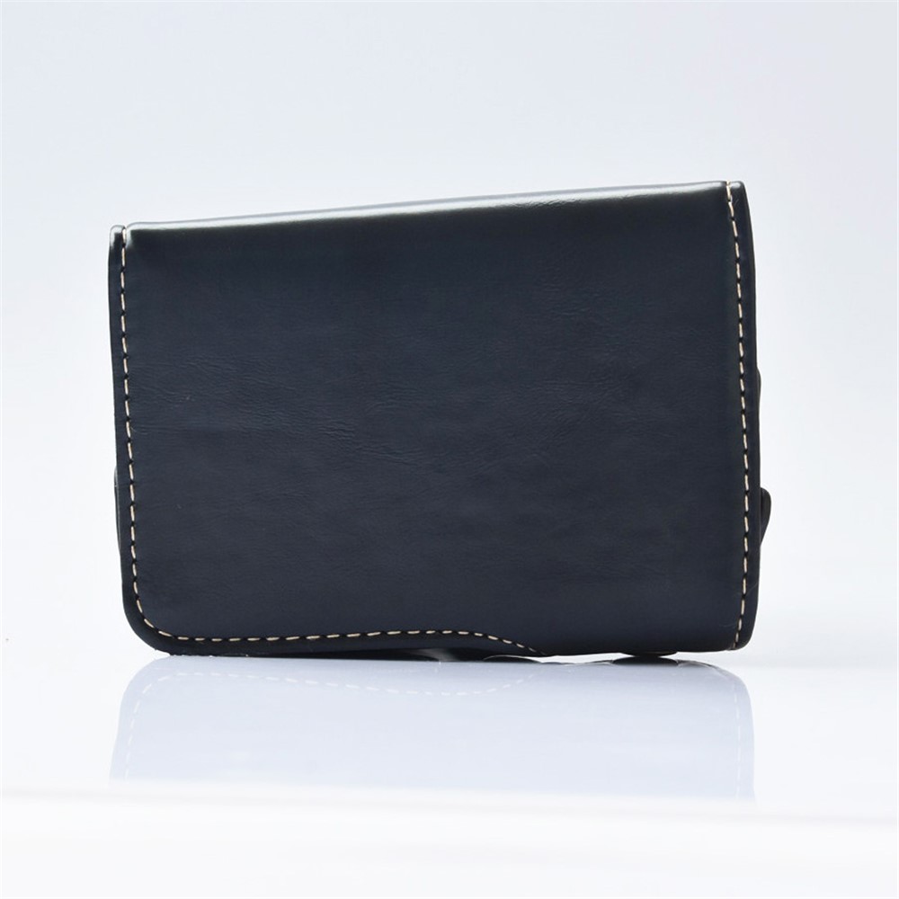 Detachable PU Leather Camera Case + Strap for Canon EOS M6 (18-55mm) - Black-5