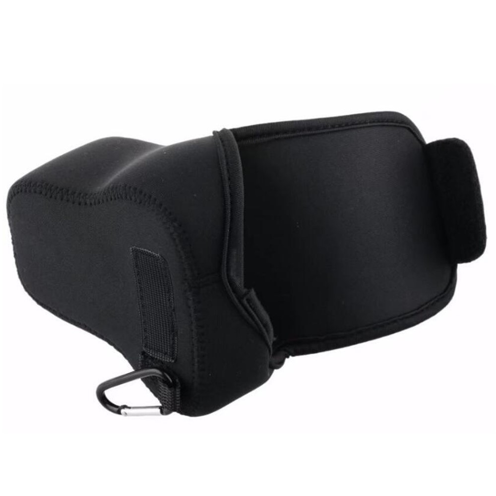Neoprene Waterproof Camera Pouch for Fuji Fujifilm XA3/Xm1/XA2/XA10/XA20/XA5 - Black-2