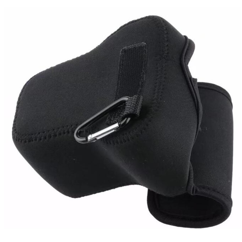 Neoprene Waterproof Camera Pouch for Fuji Fujifilm XA3/Xm1/XA2/XA10/XA20/XA5 - Black-3