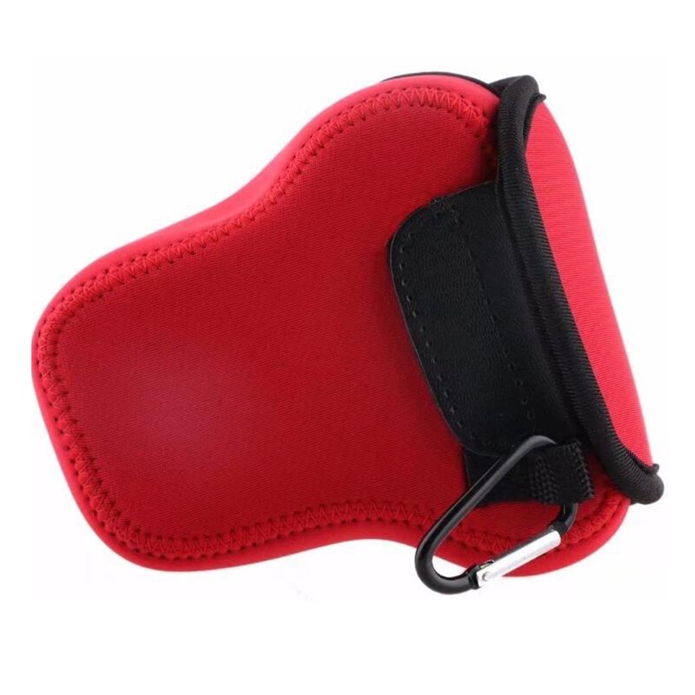 Neoprene Waterproof Camera Protective Pouch for Fuji Fujifilm XA3/Xm1/XA2/XA10/XA20/XA5 - Red-6