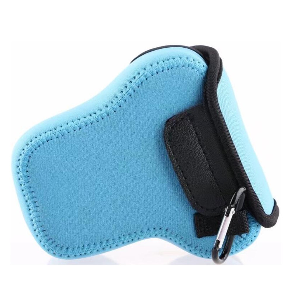 Neoprene Waterproof Camera Protection Pouch for Fuji Fujifilm XA3/Xm1/XA2/XA10/XA20/XA5 - Blue-5