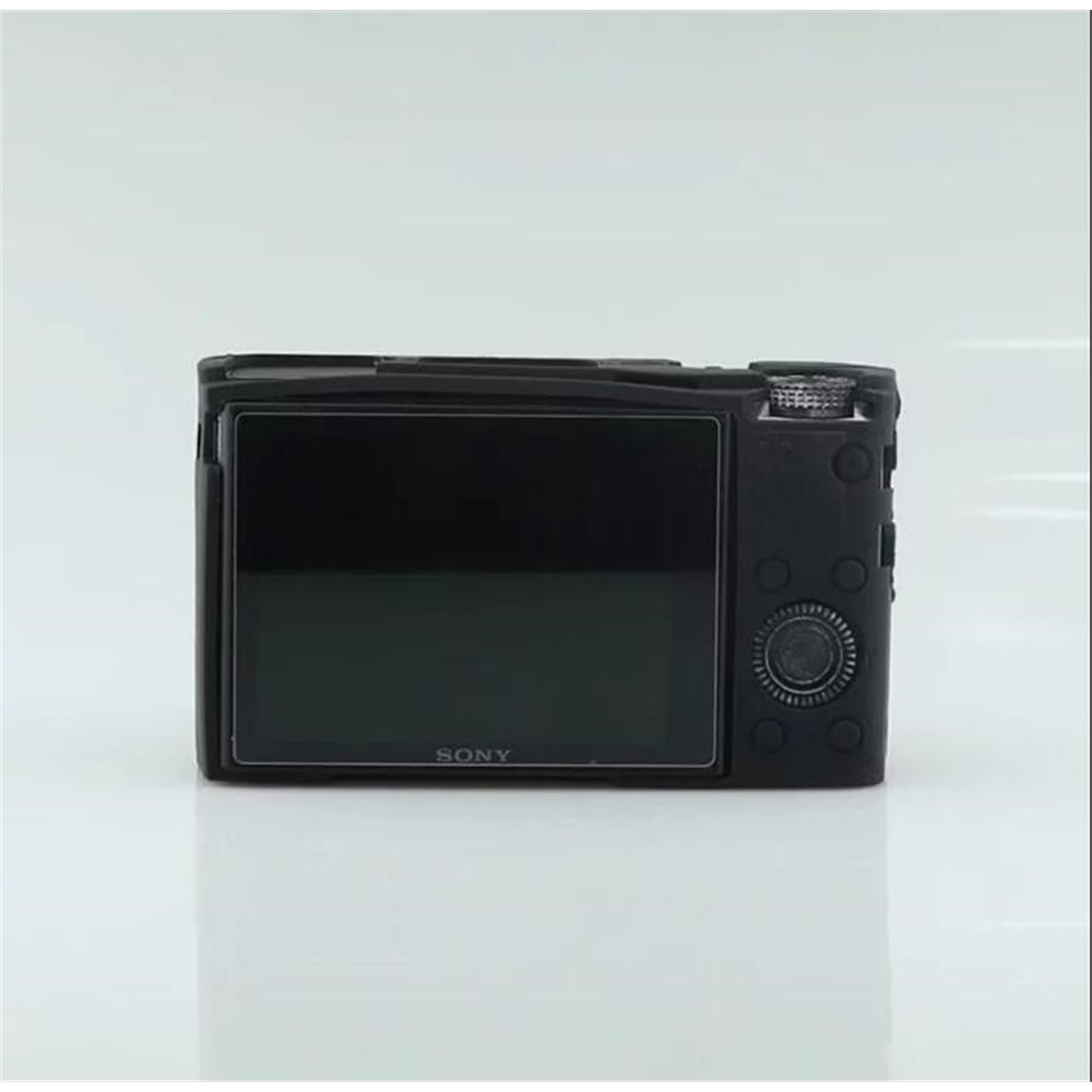 Soft Silicone Case with Camera Lens Cap for Sony RX100 III/IV/V M3 M4 M5 - Black-23