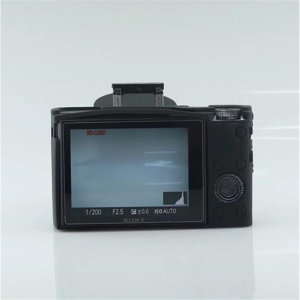 Soft Silicone Case with Camera Lens Cap for Sony RX100 III/IV/V M3 M4 M5 - Black-9