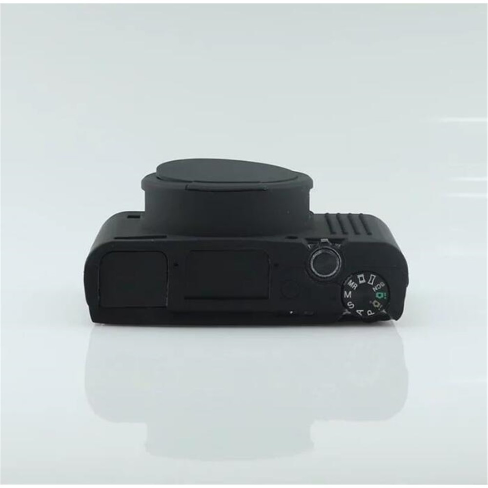 Soft Silicone Case with Camera Lens Cap for Sony RX100 III/IV/V M3 M4 M5 - Black-15