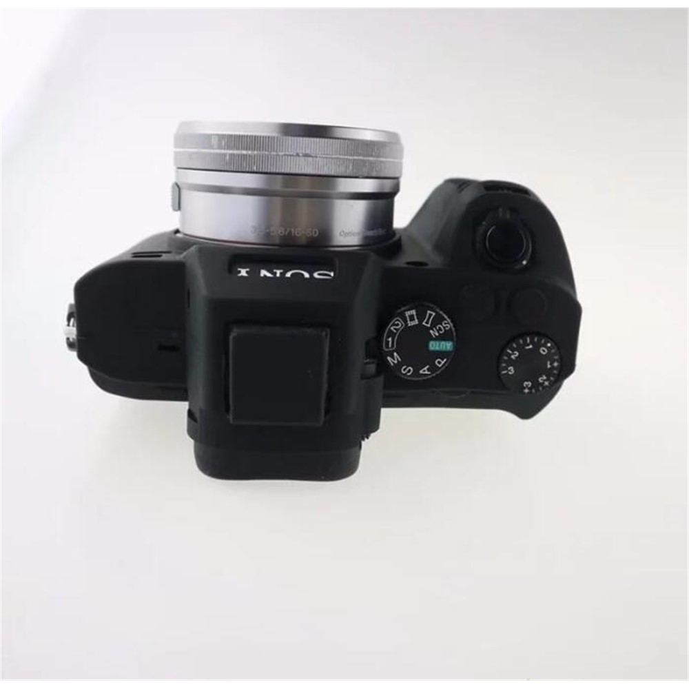Soft Silicone Case Cover for Sony Alpha A7 II / A72 / A7R2 / A7S2 - Black-5