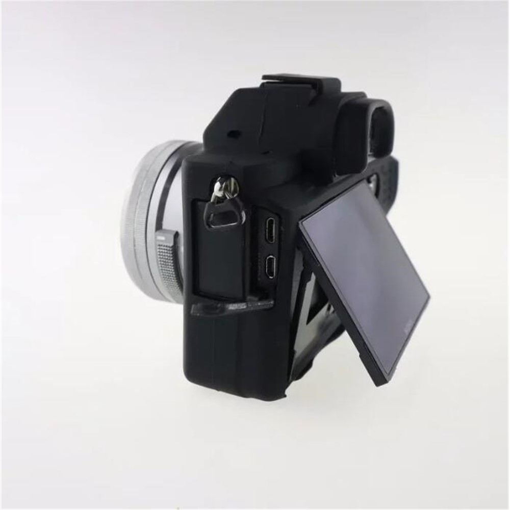 Soft Silicone Case Cover for Sony Alpha A7 II / A72 / A7R2 / A7S2 - Black-11