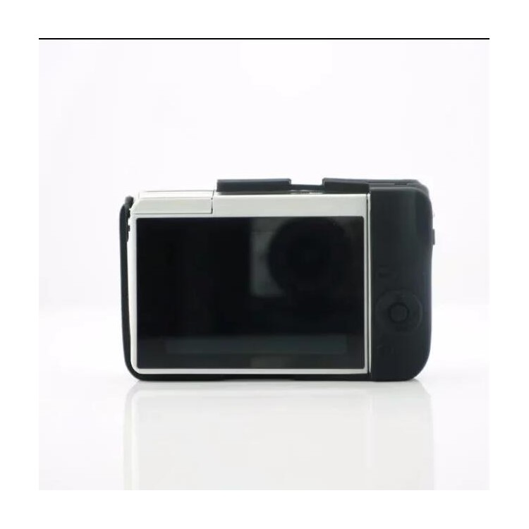 Soft Silicone Camera Case Cover for Canon EOS M10 - Black-2