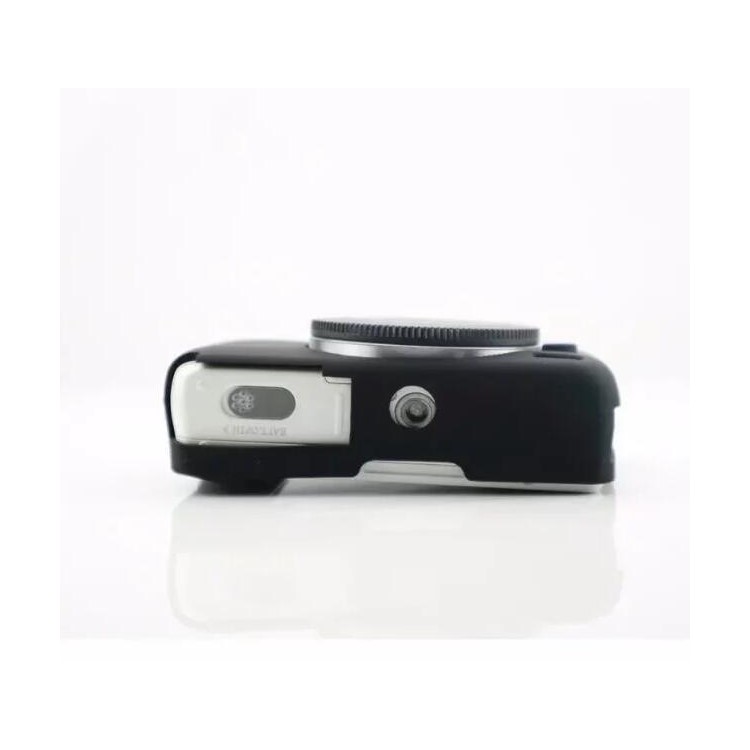 Soft Silicone Camera Case Cover for Canon EOS M10 - Black-3