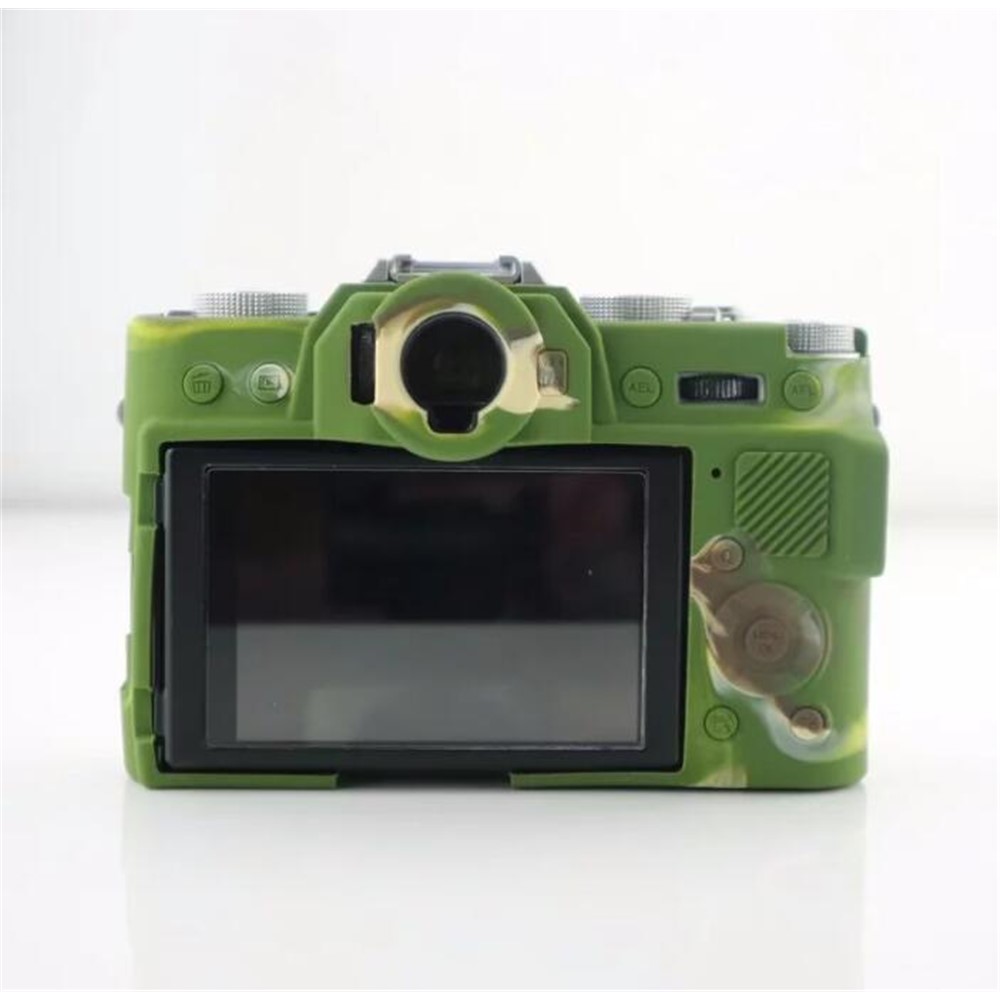 Couvercle De Caméra En Silicone Doux Pour Fujifilm X-T10 - Camouflage