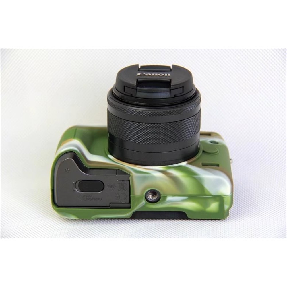 Soft Silicone Protective Shell for Canon EOS M6 - Camouflage-4