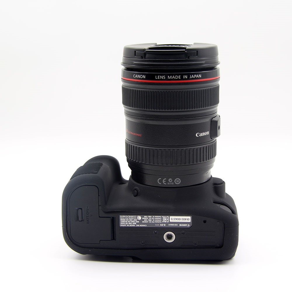Flexible Silicone Protective Cover for Canon EOS 6D Mark II - Black-7