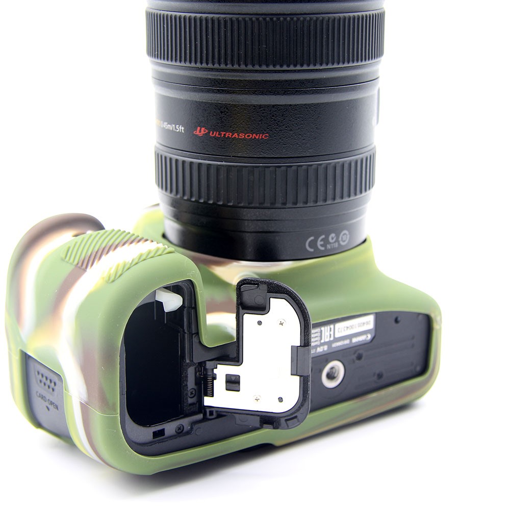 Silicone Soft Protective Case for Canon EOS 6D Mark II - Camouflage-10