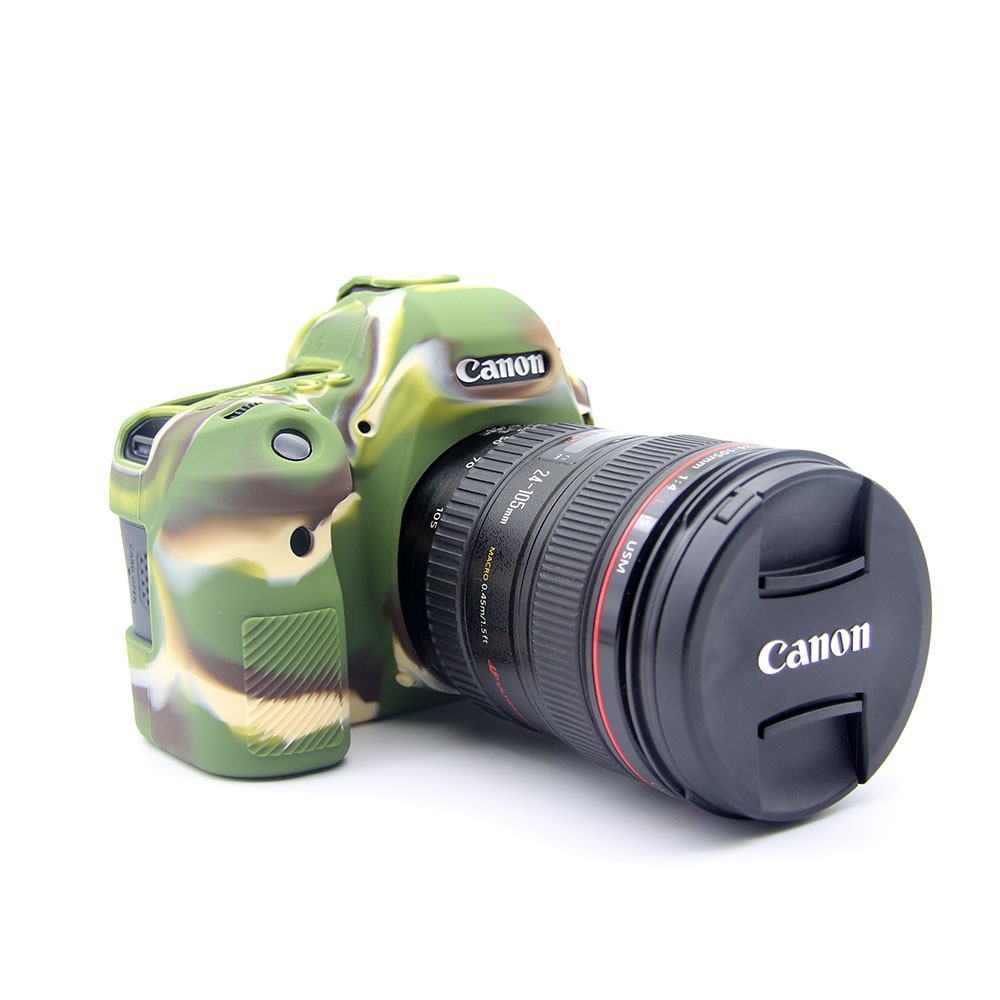 Silicone Soft Protective Case for Canon EOS 6D Mark II - Camouflage-7