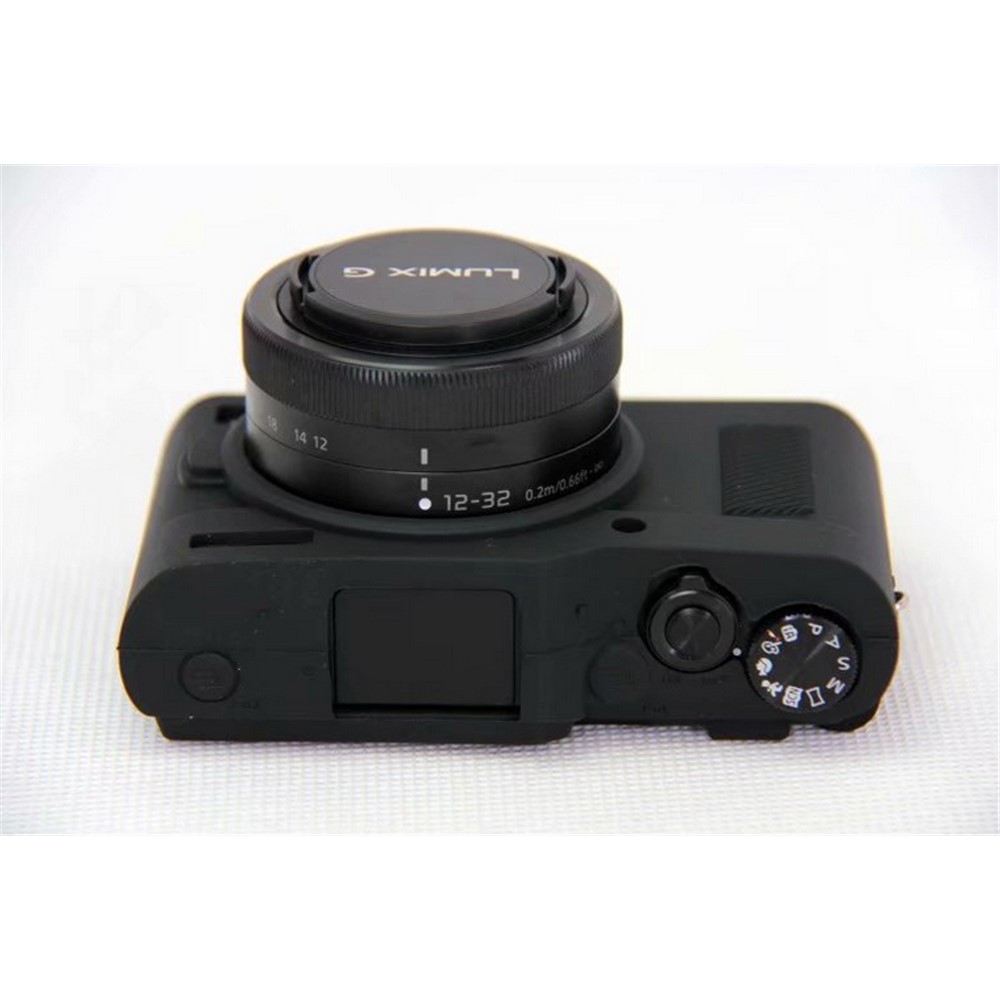 Silicone Protection Soft Cover for Panasonic DC-GF9KGK/Lumix DMC-GF9 - Black-4