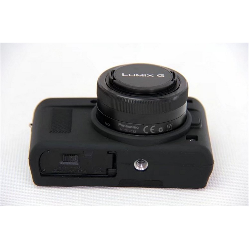 Silicone Protection Soft Cover for Panasonic DC-GF9KGK/Lumix DMC-GF9 - Black-5