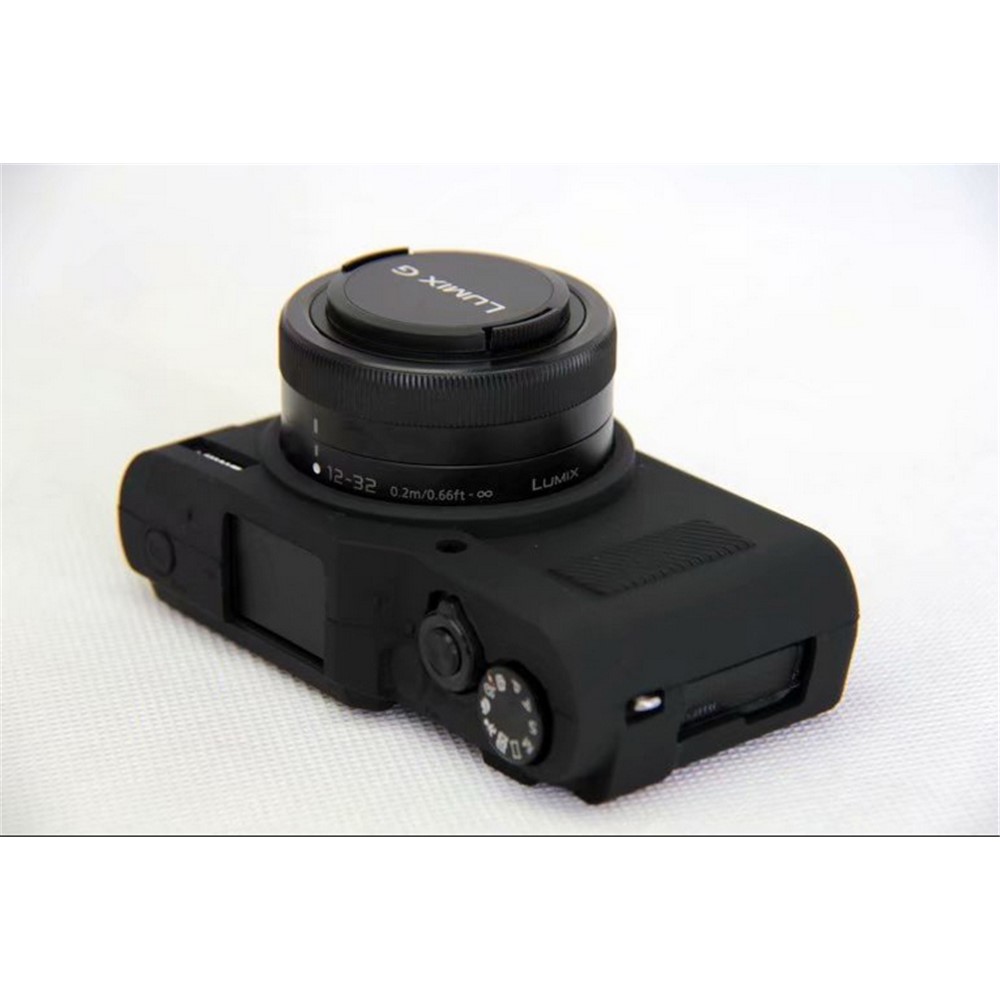 Silicone Protection Soft Cover for Panasonic DC-GF9KGK/Lumix DMC-GF9 - Black-6