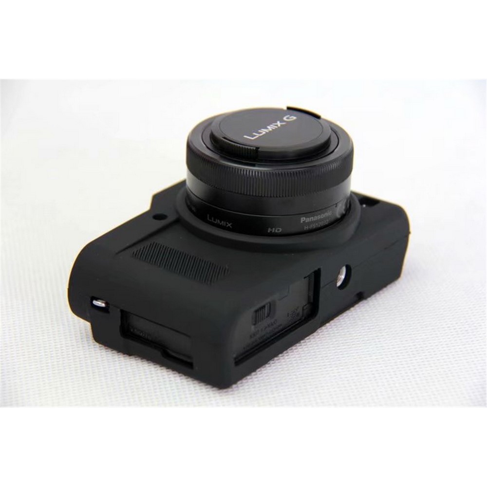 Silicone Protection Soft Cover for Panasonic DC-GF9KGK/Lumix DMC-GF9 - Black-7