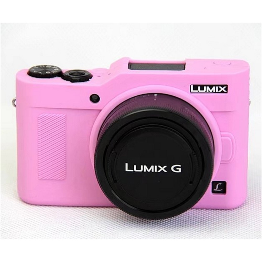 Silicone Protection Flecible Casing for Panasonic DC-GF9KGK/Lumix DMC-GF9 - Rose-1