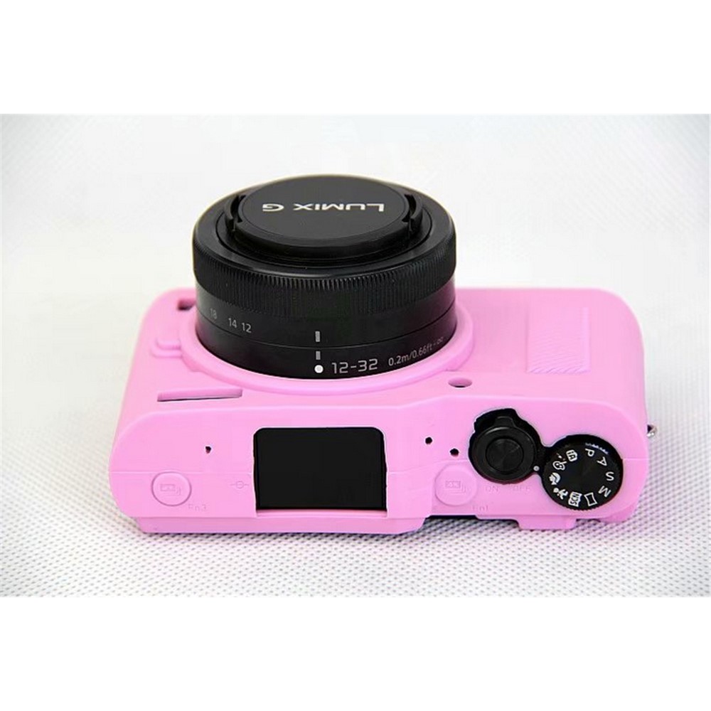 Silicone Protection Flecible Casing for Panasonic DC-GF9KGK/Lumix DMC-GF9 - Rose-2