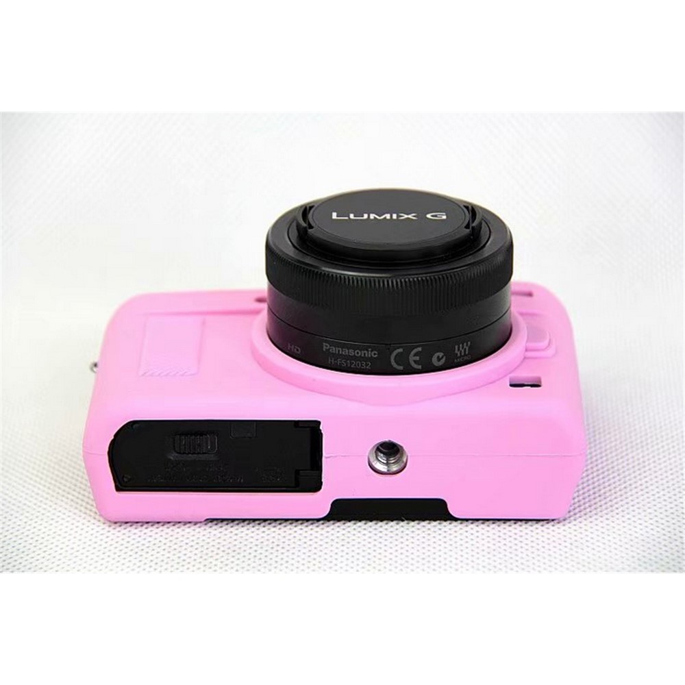 Silicone Protection Flecible Casing for Panasonic DC-GF9KGK/Lumix DMC-GF9 - Rose-3