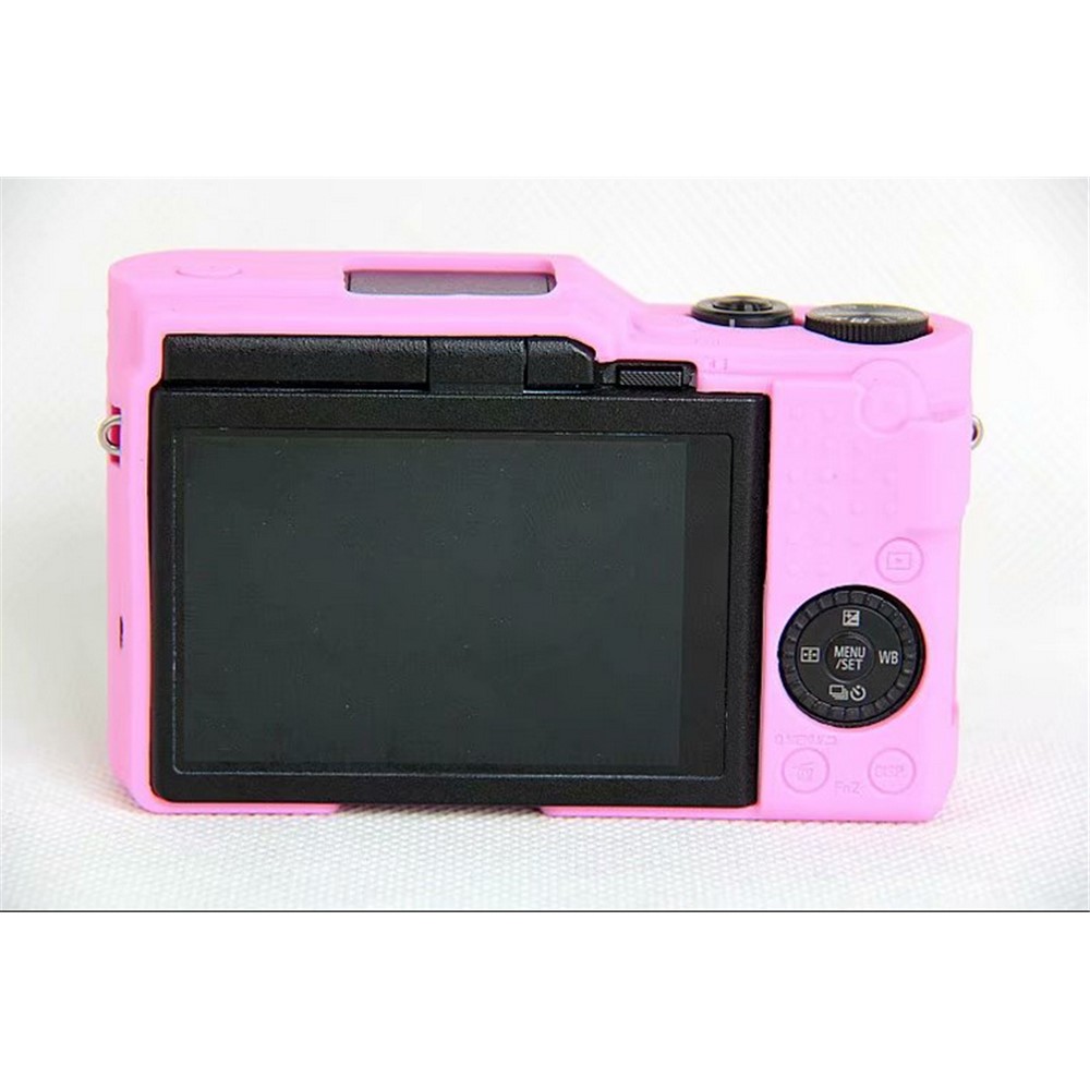 Silicone Protection Flecible Casing for Panasonic DC-GF9KGK/Lumix DMC-GF9 - Rose-6